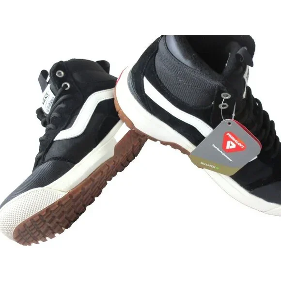 Vans Women's UltraRange Exo Hi MTE-1 All Weather Boots Black Marshmallow Size 8 - Picture 4 of 5